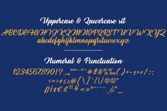 Heatter - Handwritten Font