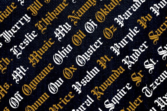 Bayone - Blackletter Font