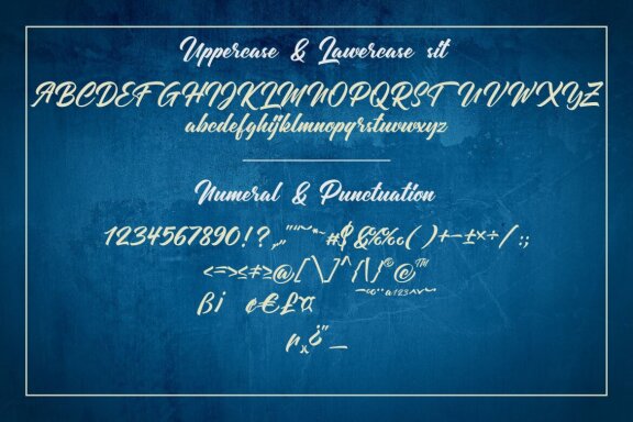 Washline - Modern Script Font