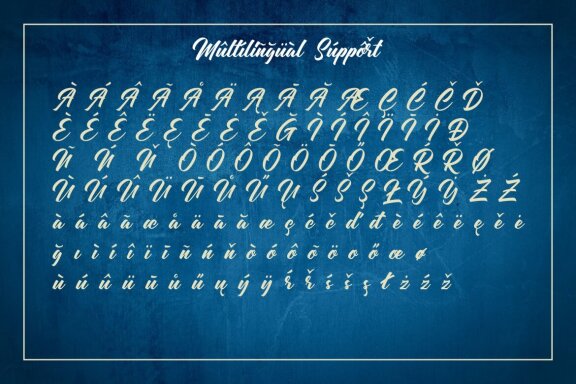 Washline - Modern Script Font