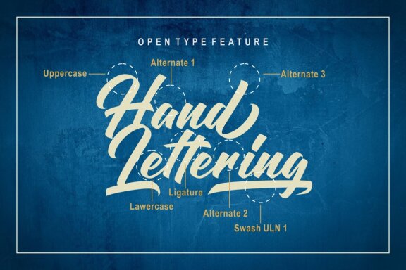 Washline - Modern Script Font