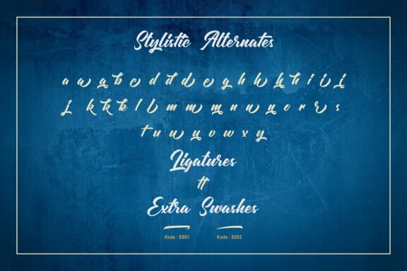 Washline - Modern Script Font