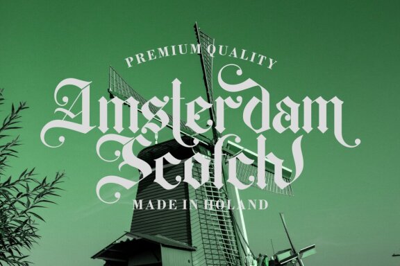 Young Best - Blackletter Font