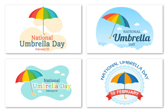 13 National Umbrella Day Illustration