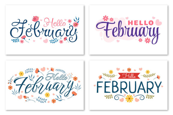 17 Hello February Illustration