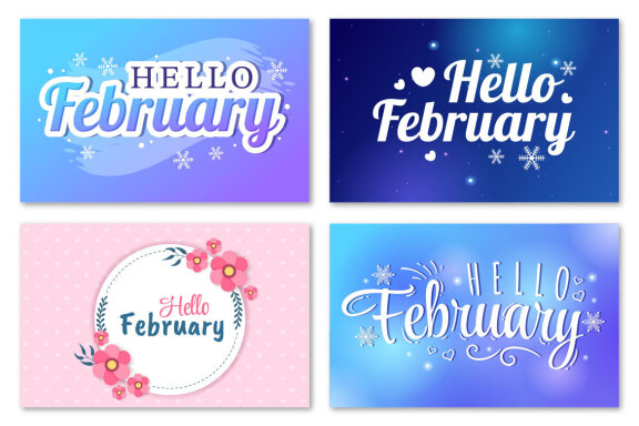 17 Hello February Illustration