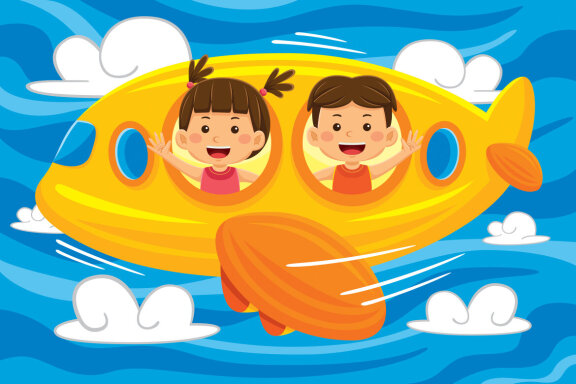 Kids Holiday Cartoon Vector #03