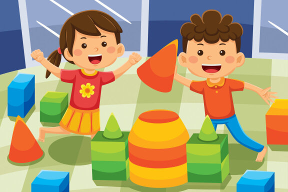 Indoor Activity Cartoon Vector #02