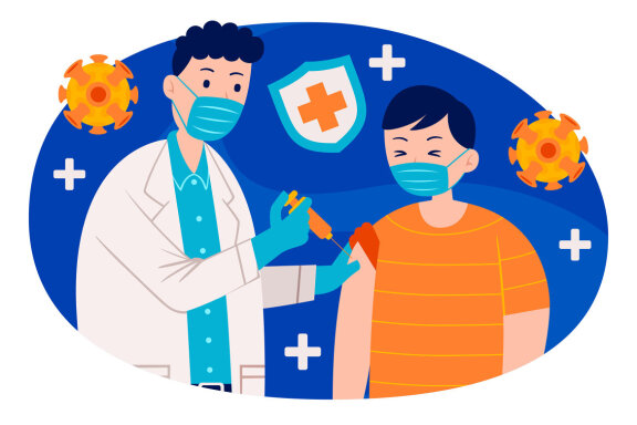 Vaccination Vector Illustration #01