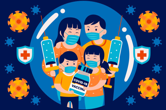 Vaccination Vector Illustration #06