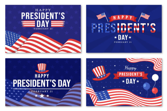 19 Happy Presidents Day Illustration