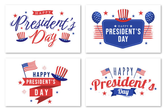 19 Happy Presidents Day Illustration