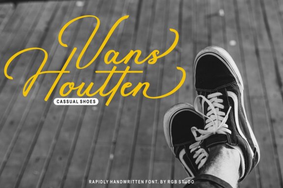 Rapidly - Signature Font
