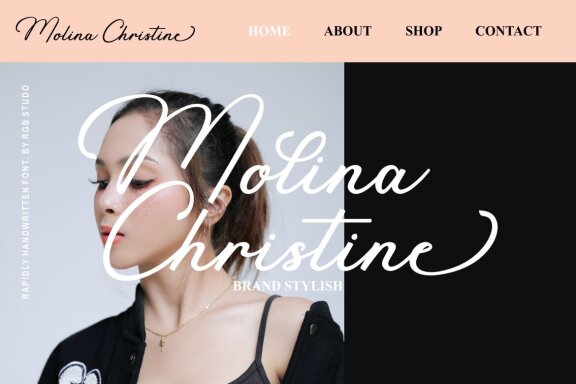 Rapidly - Signature Font
