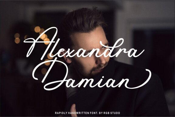 Rapidly - Signature Font