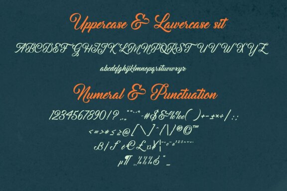 Unique - Script Calligraphy