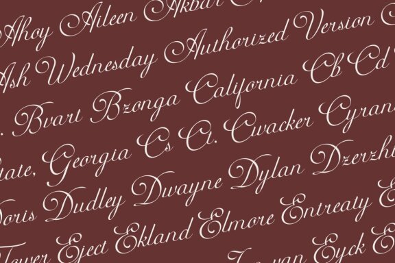 Kalina - Calligraphy Script