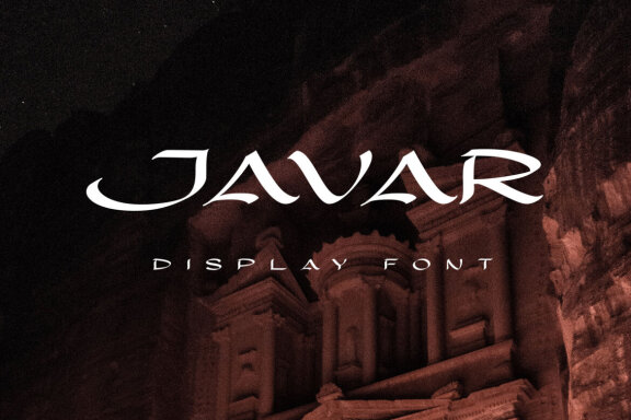 Javar - Display Font