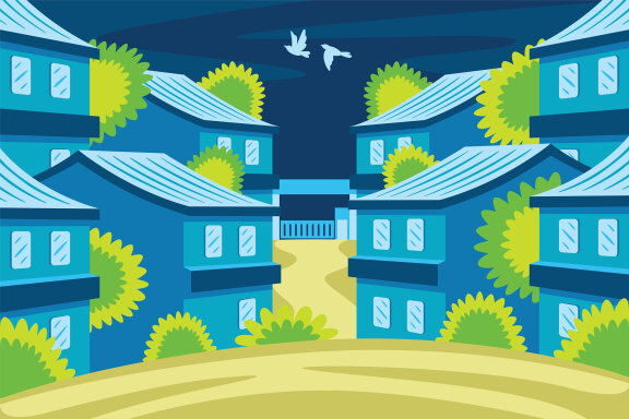 Real Estate Vector Illustration