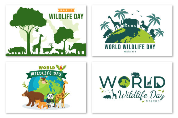 15 World Wildlife Day Illustration