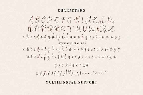 Cecilia Brooklyn - Handdrawn Script