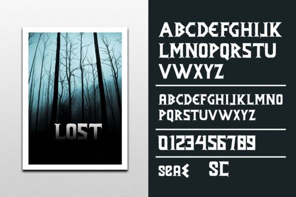 Infamous Display Font
