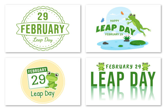 12 Happy Leap Day Illustration