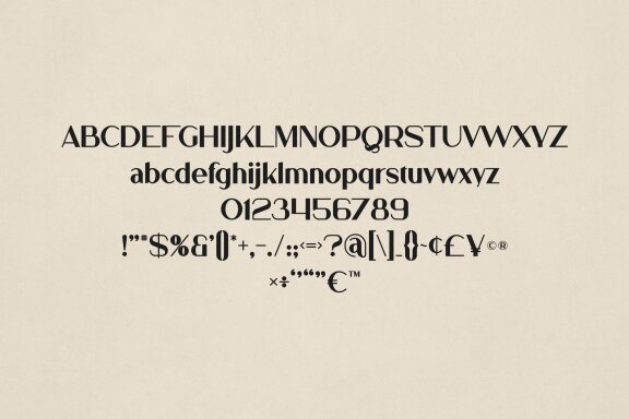 Malia creative font