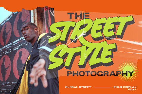 Global Street - Bold Display Font