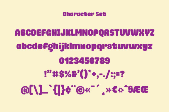 Kloges Luxury Food Font