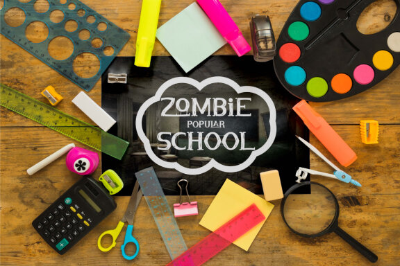 Zombie School Font