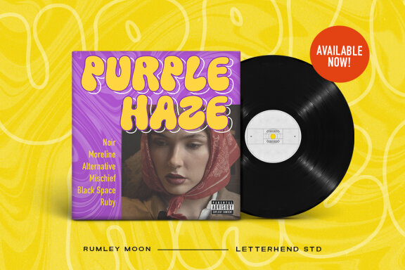 Rumley Moon -Groovy Hipster Font