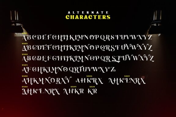 The Lord Music / Decorative font