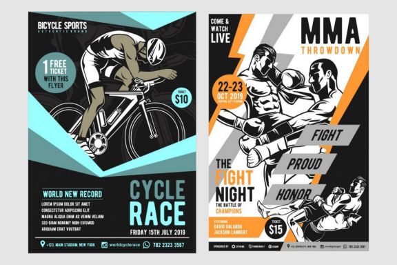 Sports Flyer Design Template