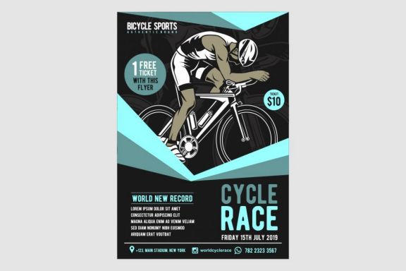 Sports Flyer Design Template