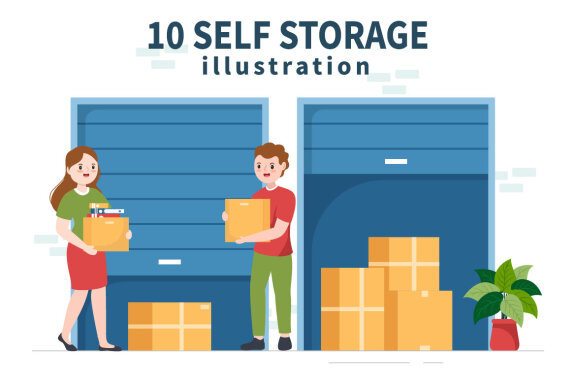 10 Self Storage Design Illustration