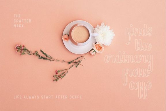 Frogress Calligraphy Script