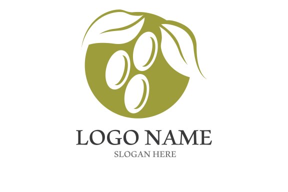 Extra virgin olive oil logo design vector illustration