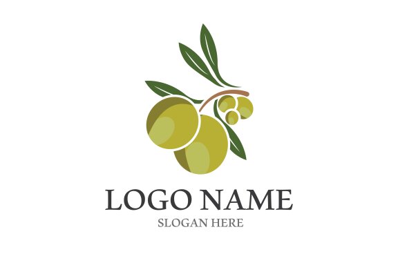 Extra virgin olive oil logo design vector illustration