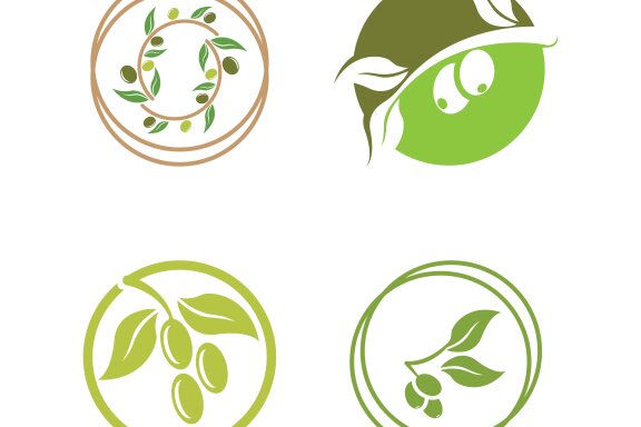 Extra virgin olive oil logo design vector illustration