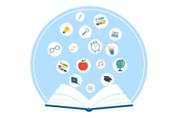 11 Education and knowledge Books Illustration