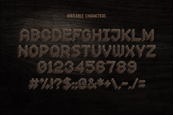 S-CREW - Bitmap Color Font