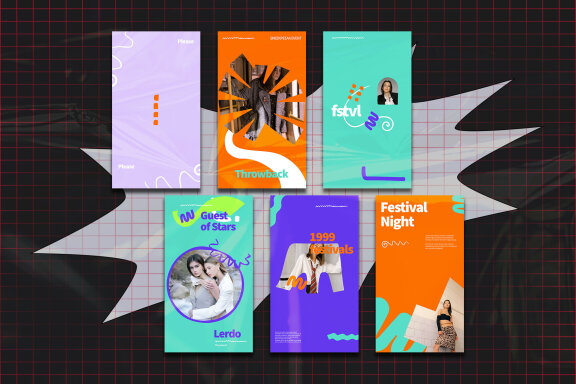Sim90s Design Instagram | PSD