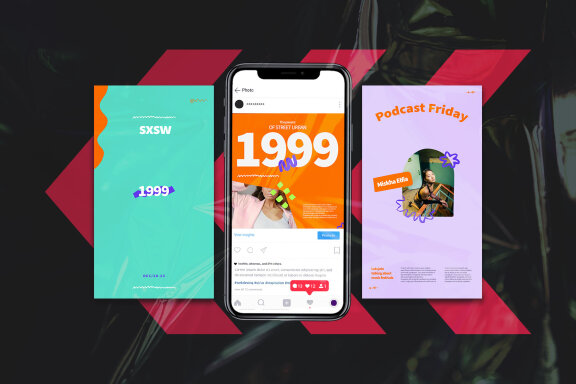 Sim90s Design Instagram | PSD