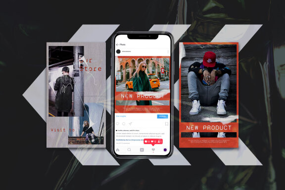 Bnxurban Instagram Template | PSD