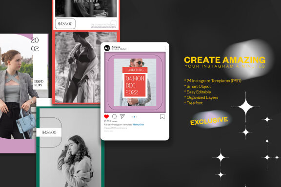 Real-Relate Instagram Template | PSD