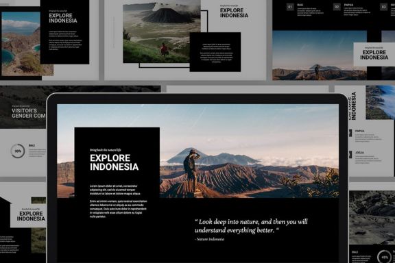 Nature Indonesia Google Slides Template