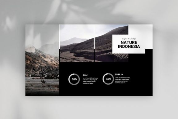 Nature Indonesia Google Slides Template