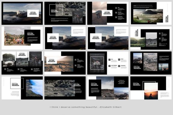 Nature Indonesia Google Slides Template
