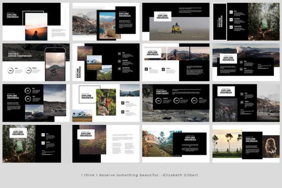 Nature Indonesia Google Slides Template